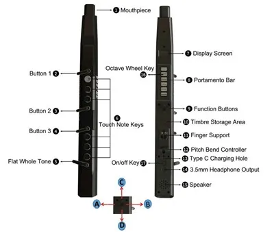 XR3000 Electric Clarinet Instruments